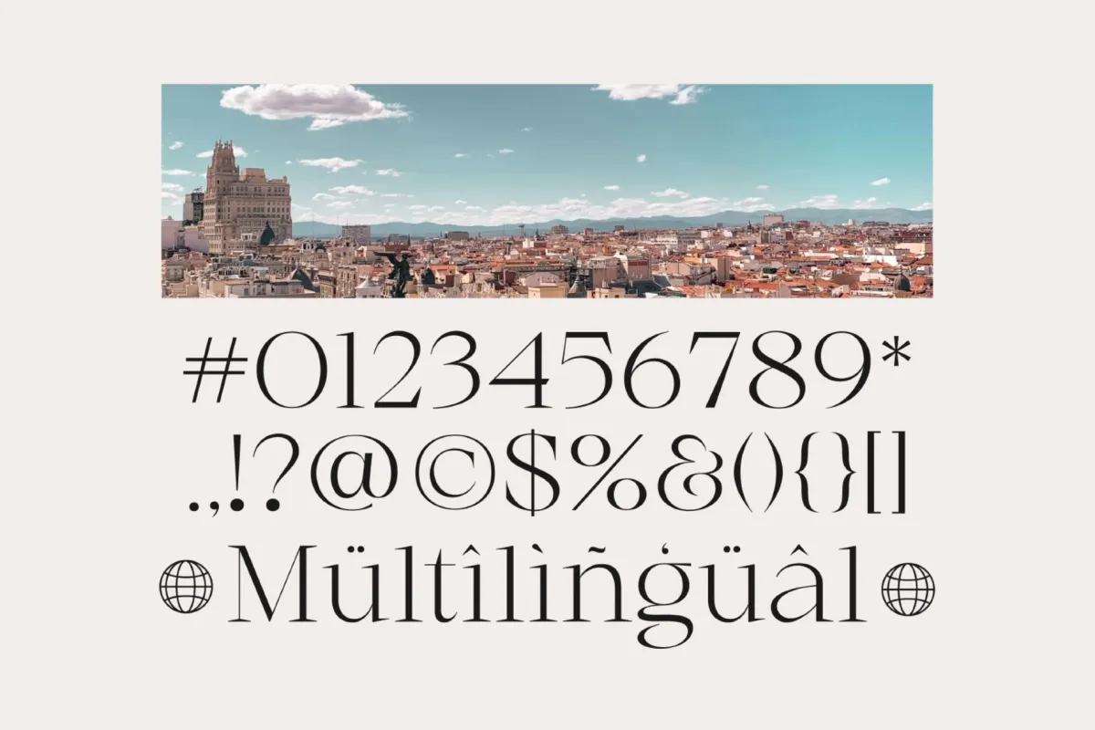 Helica - Elegant Serif Font Family