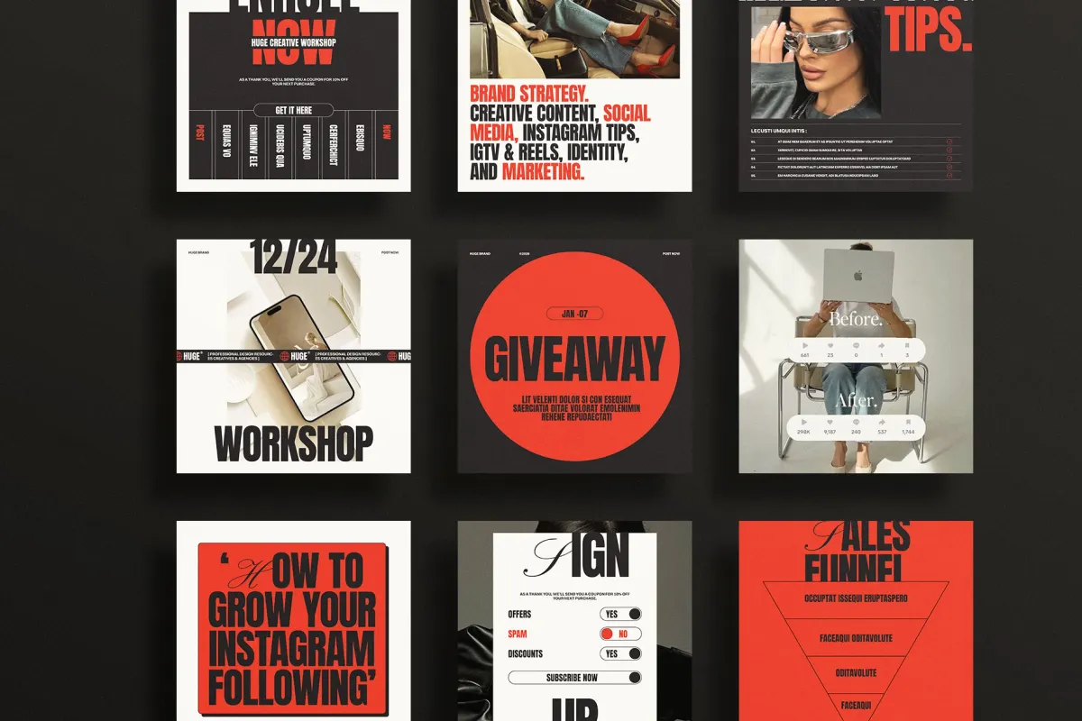 Social Media Kit Template