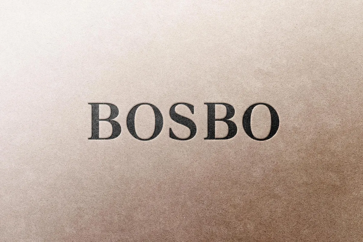 Logo Mockup Luxury Texture