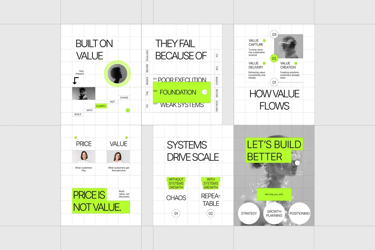 Market Value Instagram Pack (AI, EPS, PSD)