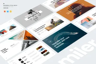Miler Presentation Template Design