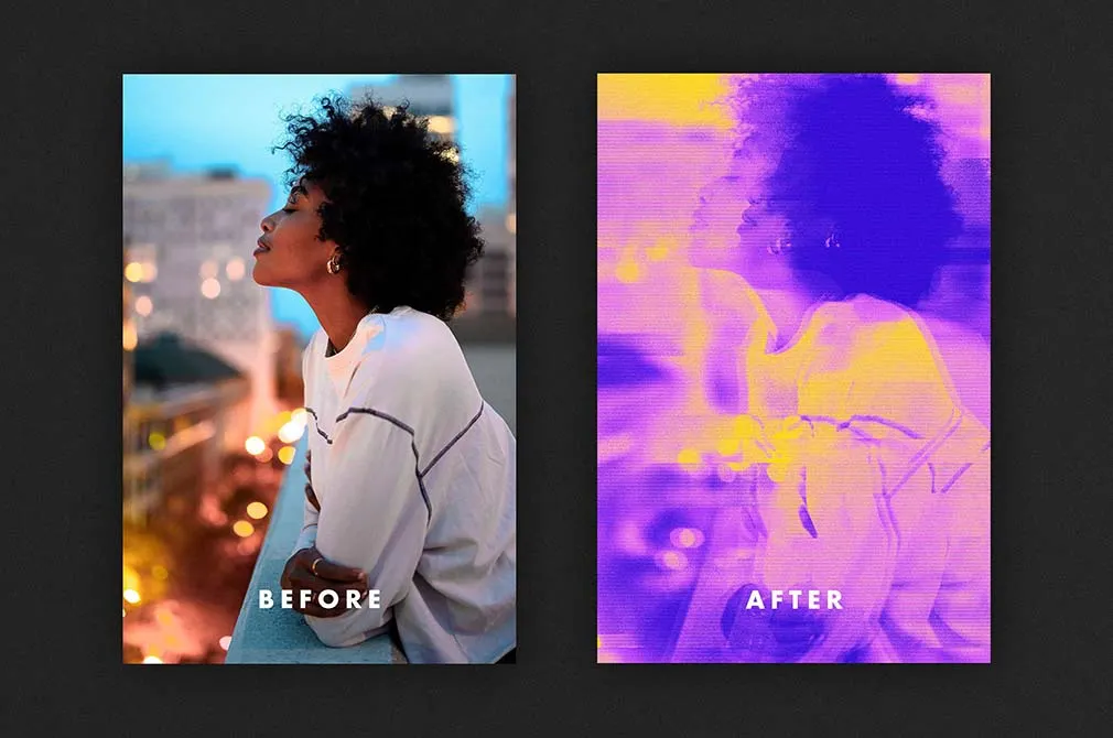 Glitch Photo Effect