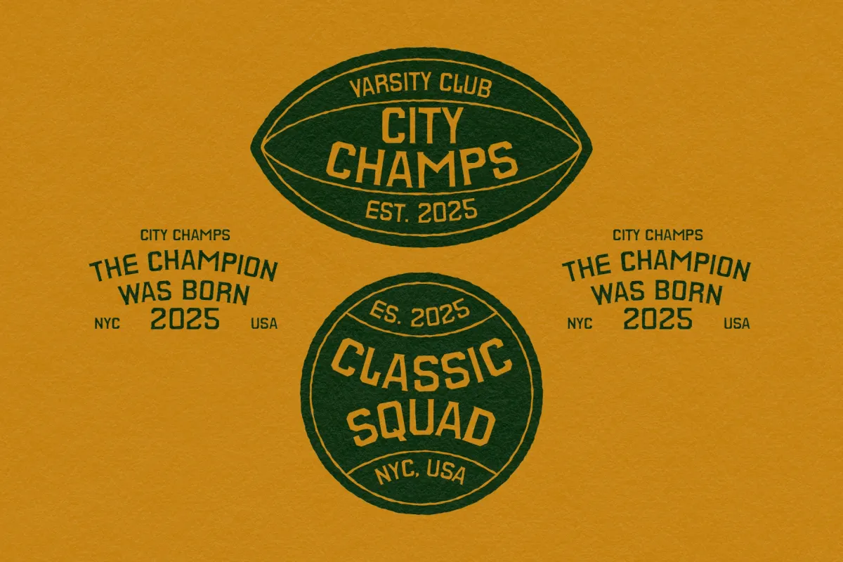 City Champs - Classic Sports Font