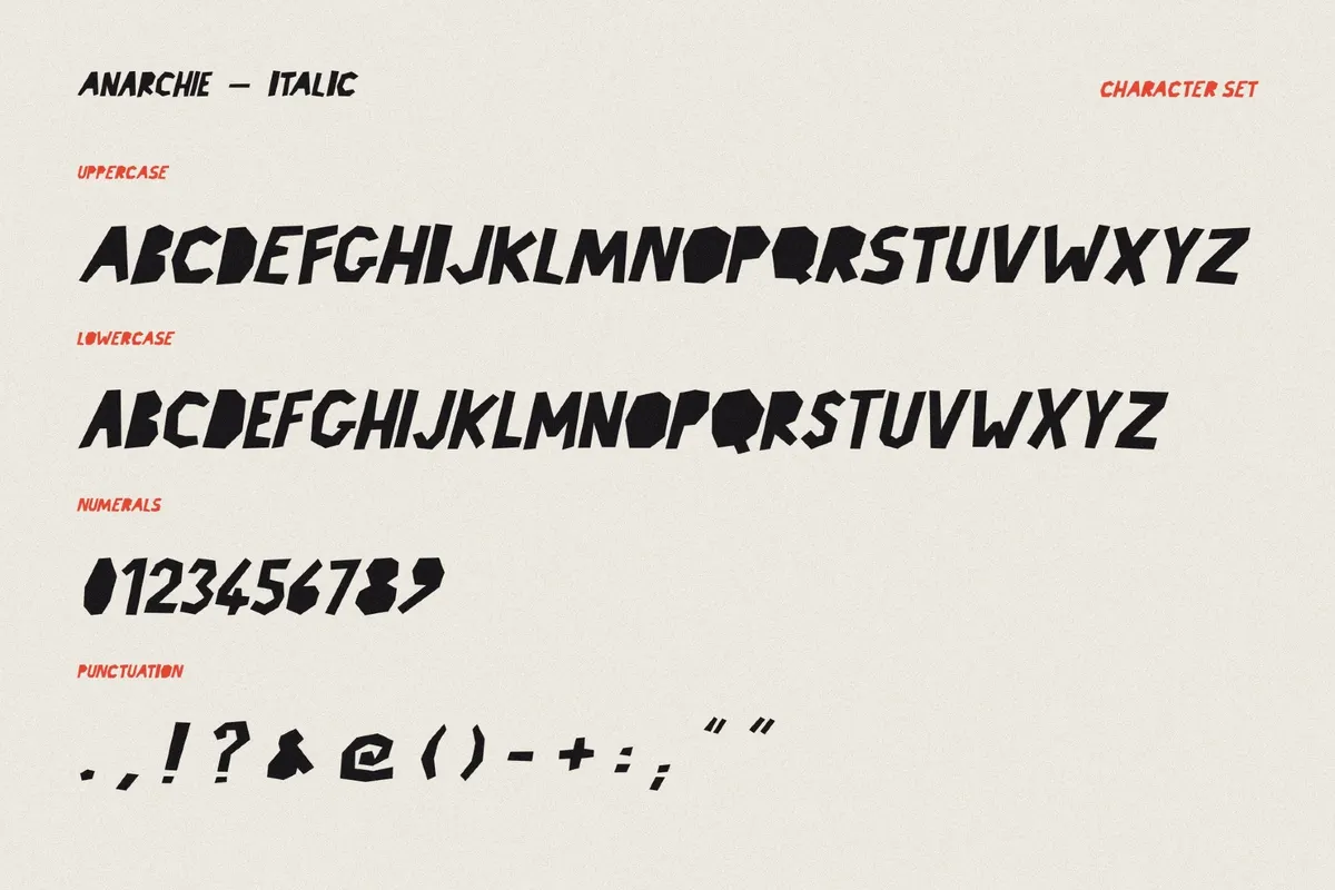 Anarchie Punk Font