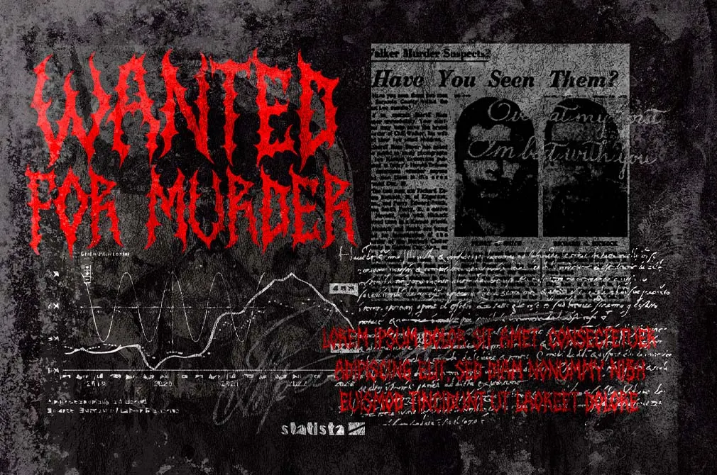 Aborted Corpse — Thrash Typeface