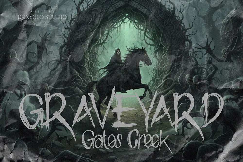 Grave Echo - Scary Horror Font