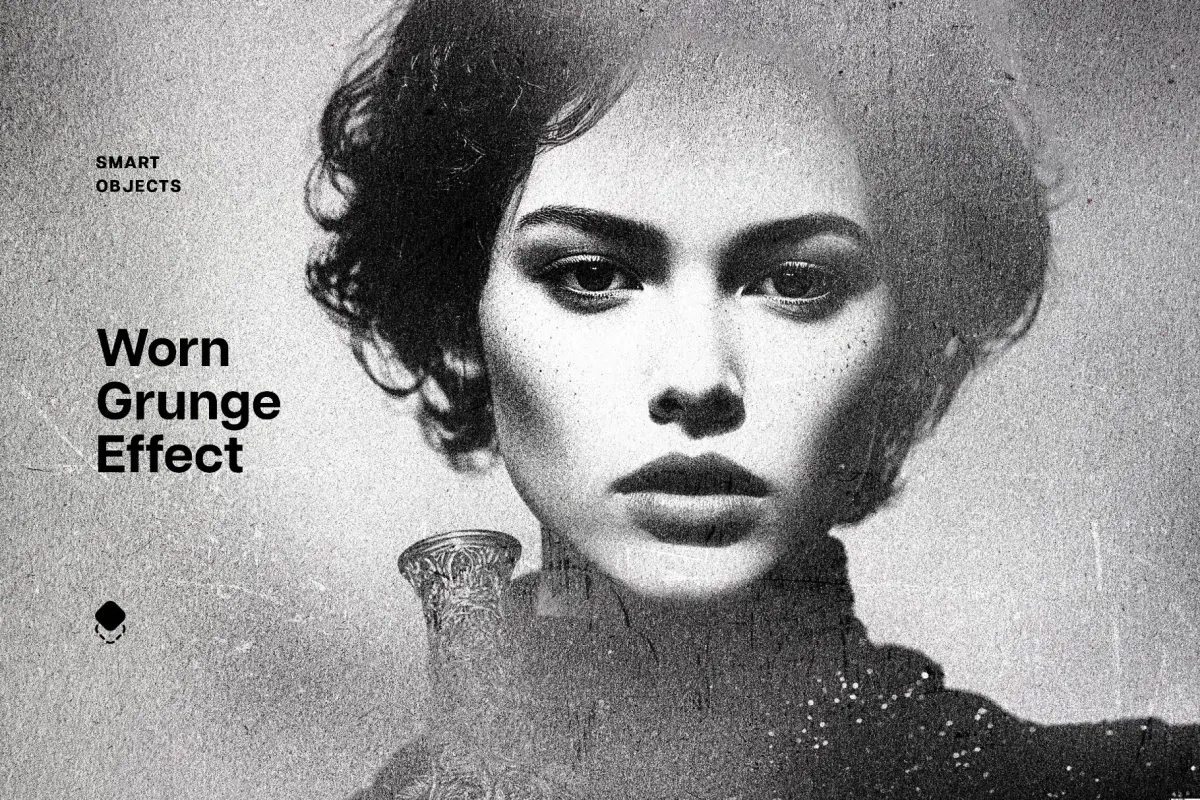 Worn Grunge Photo Effect