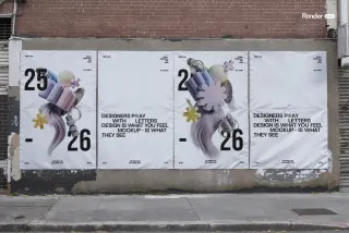 Wall Poster Mockup