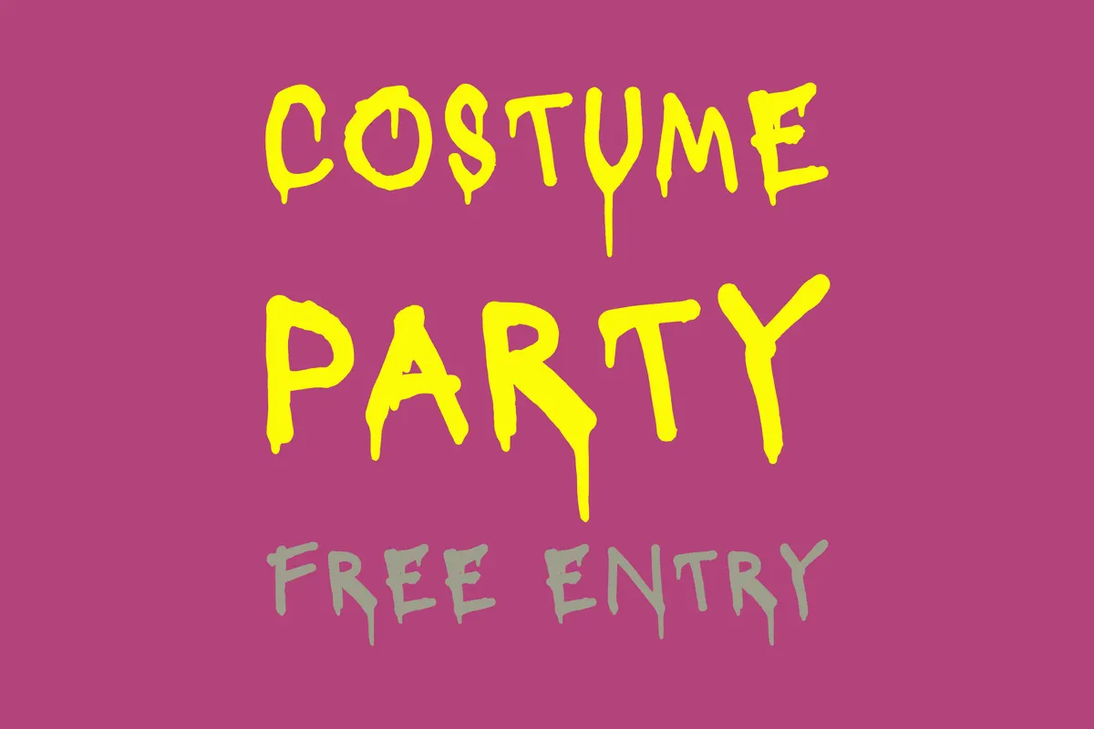 Lacquer - Free Dripping Marker Font