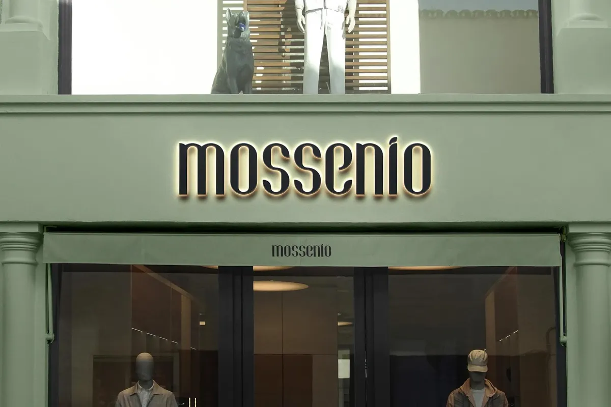 Boutique Facade Sign Mockup