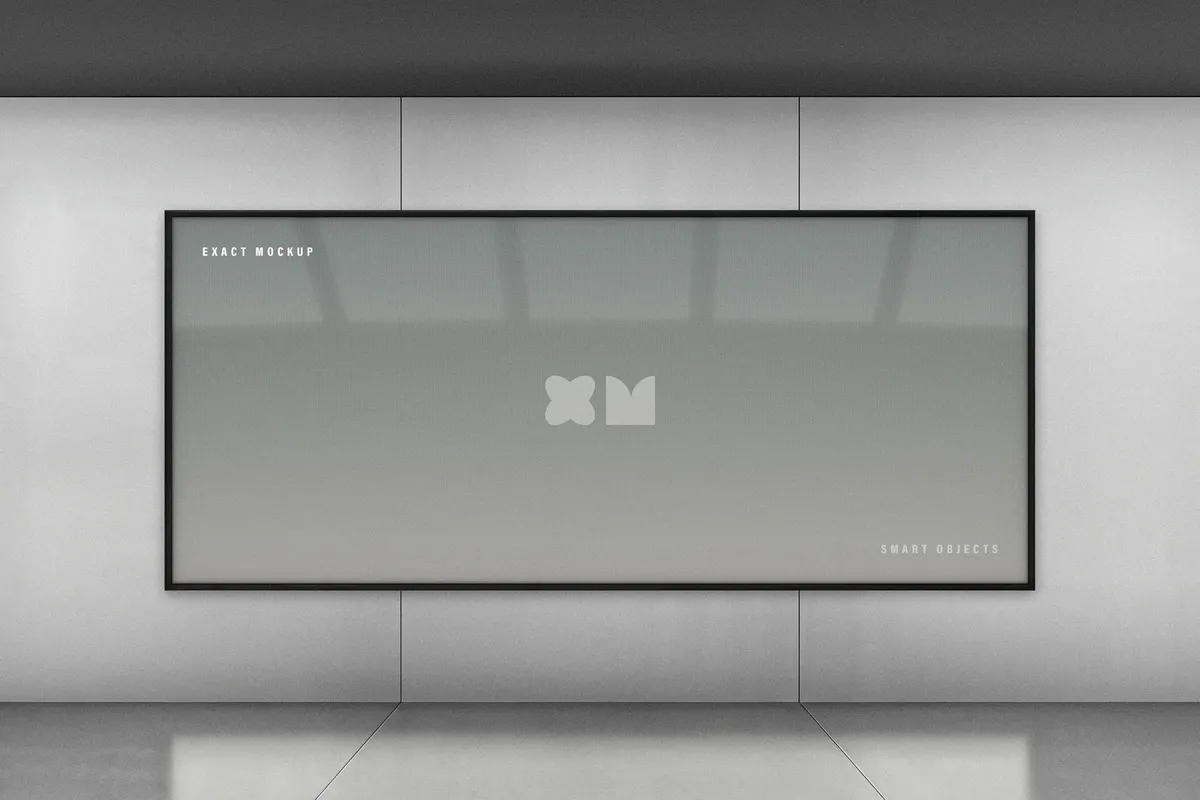 Minimal Screen Mockup