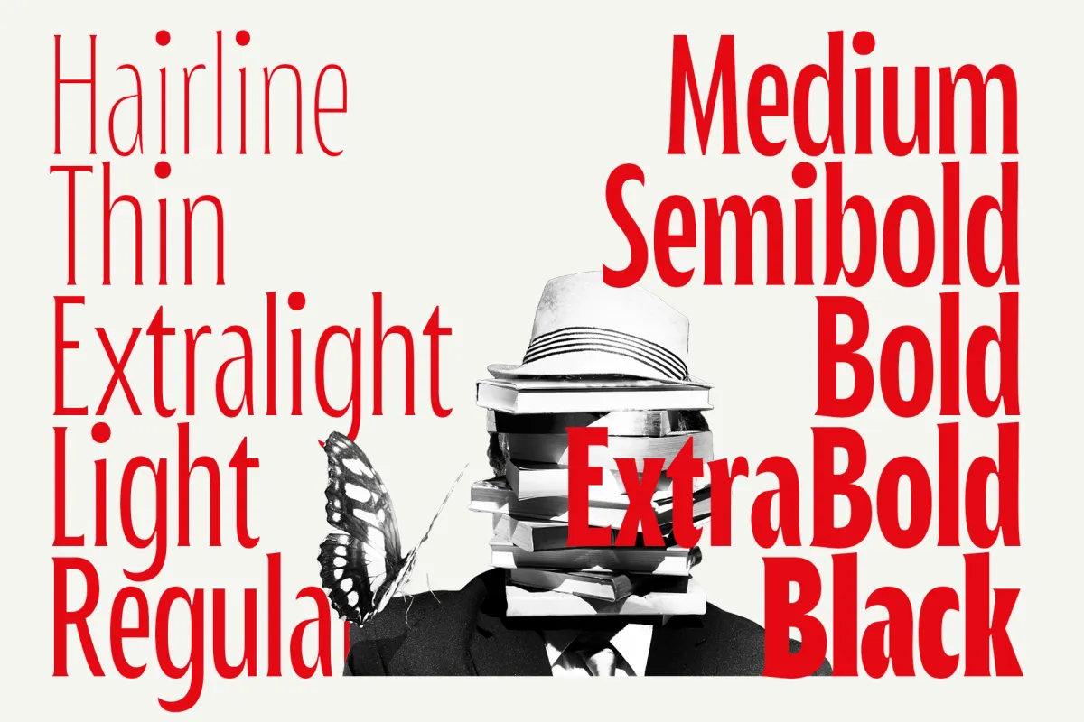 Patimura Condensed - Bold Serif Font Family