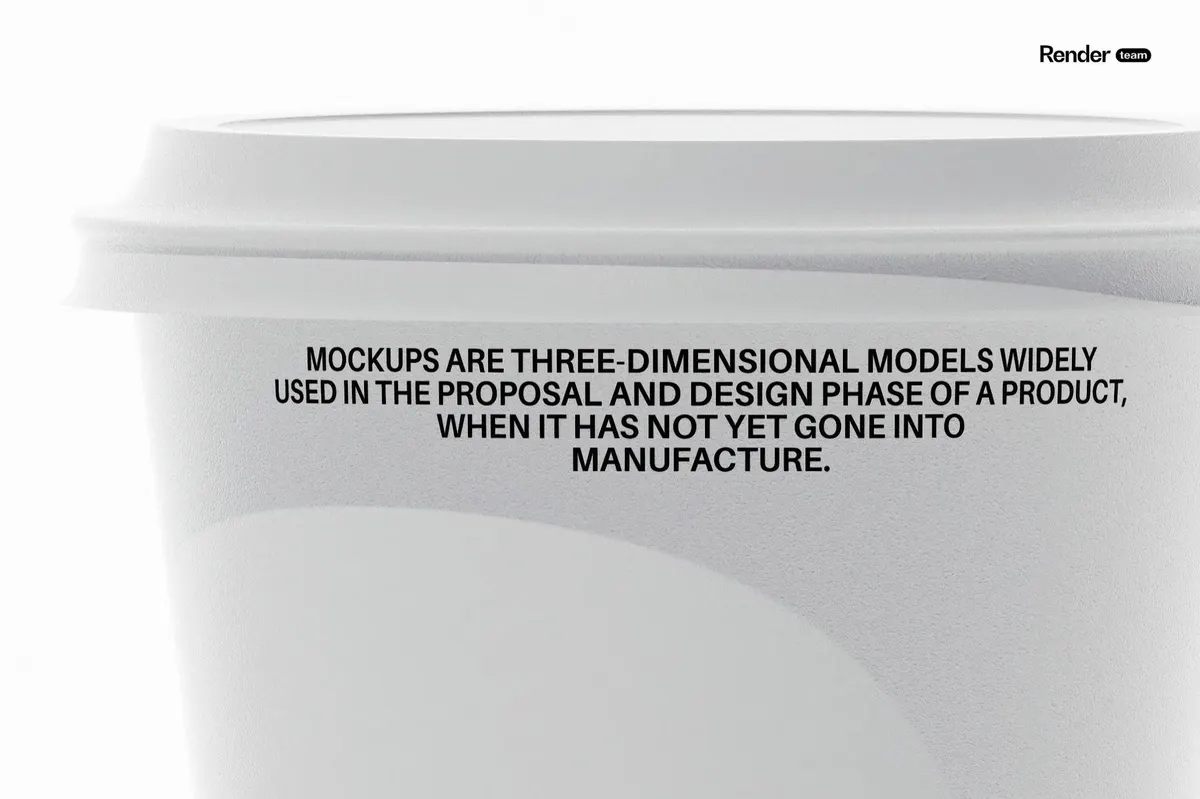 Paper Cup Mockup Set