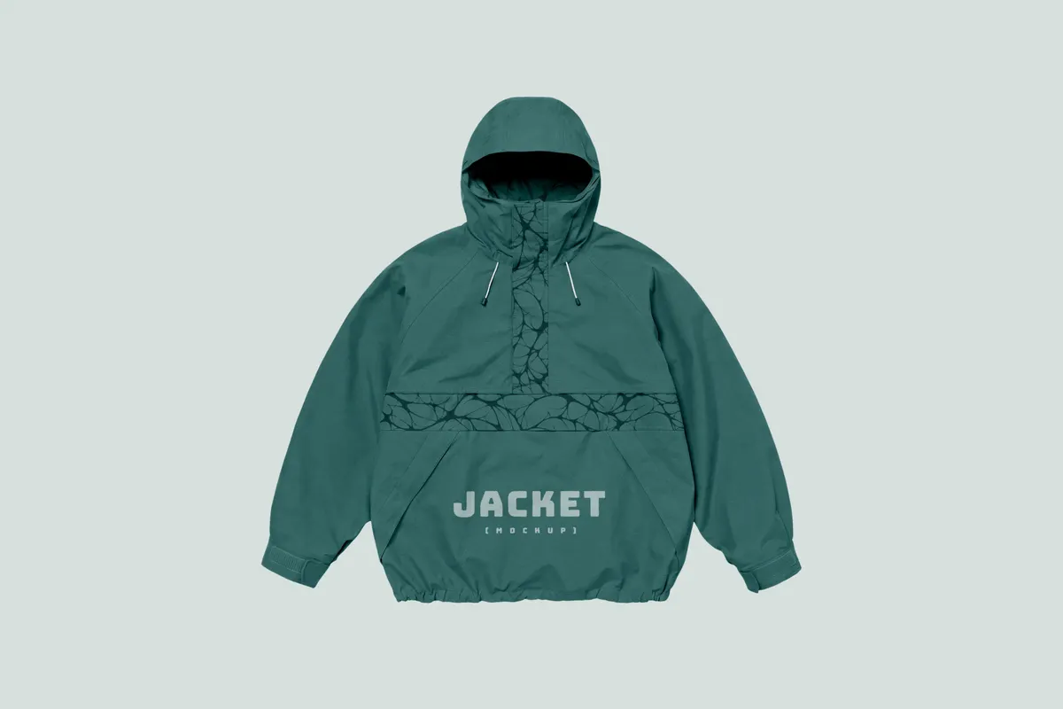 Anorak Jacket Mockup
