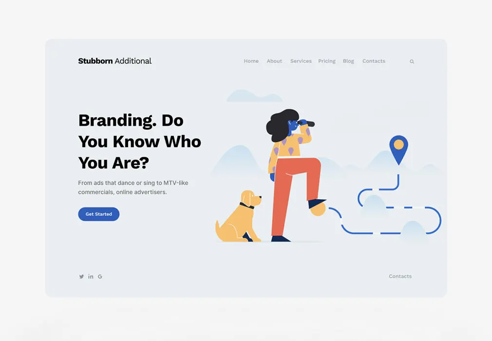 Unruly Landing Page Illustrations