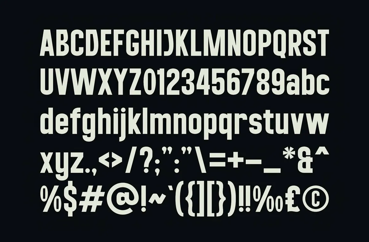 JALES Modern Sans Serif Font
