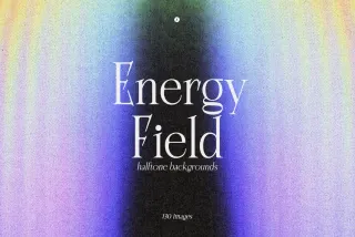 Energy Field - Halftone Backgrounds