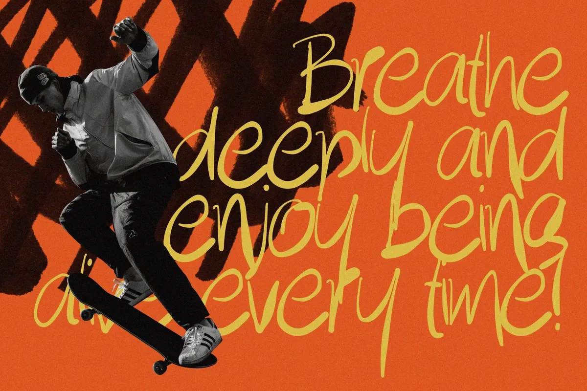 ROWDIGKES — Urban Brush Font