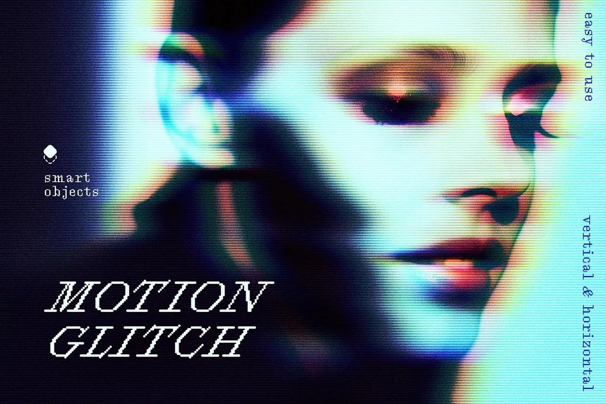 Motion Glitch Photo Effect