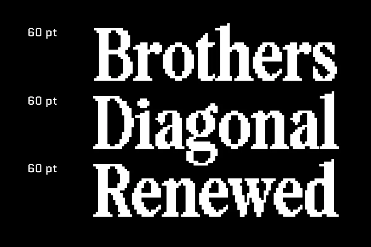 Pixelta – Bold Serif Pixel Font