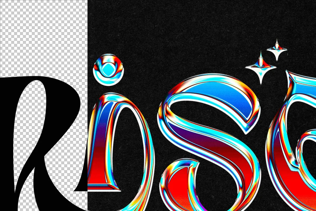 Heated Chroma Text Effect