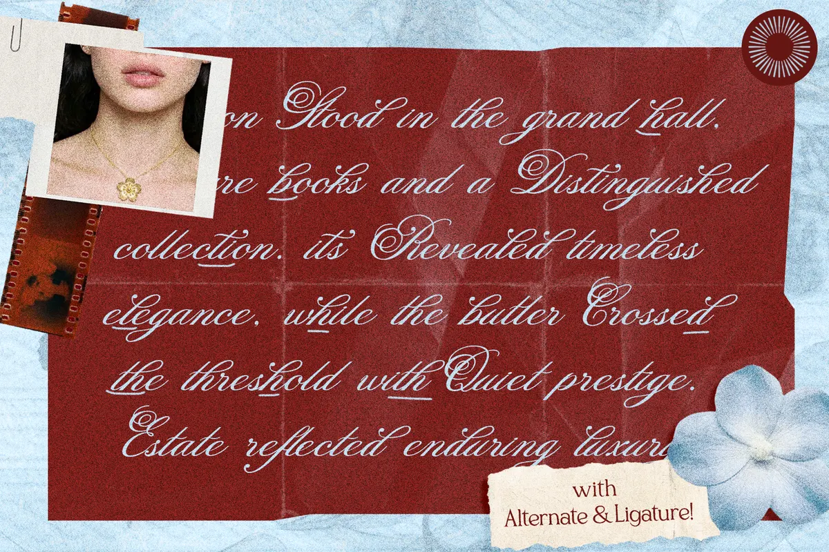 Crown Heaven - Luxury Script & Serif Font Duo