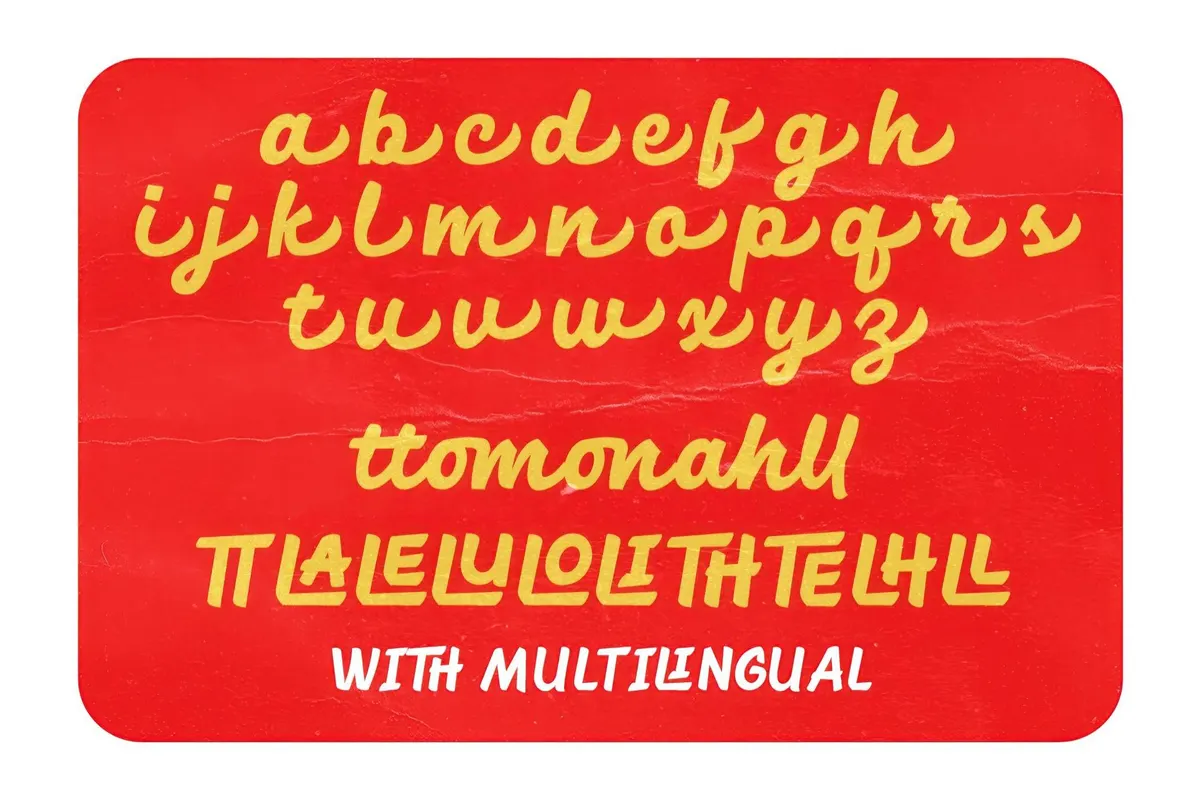 Sponder — Sign Painting Font
