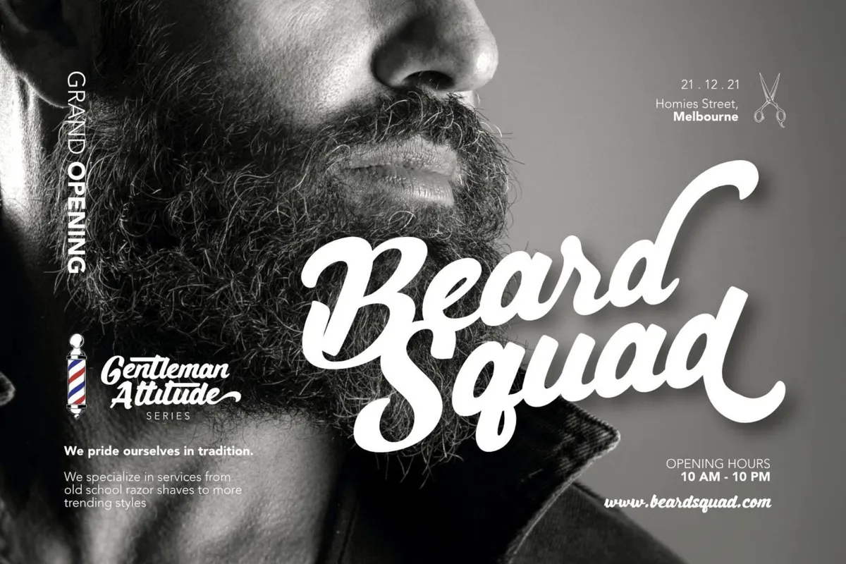 Bluntype - Barbershop Font