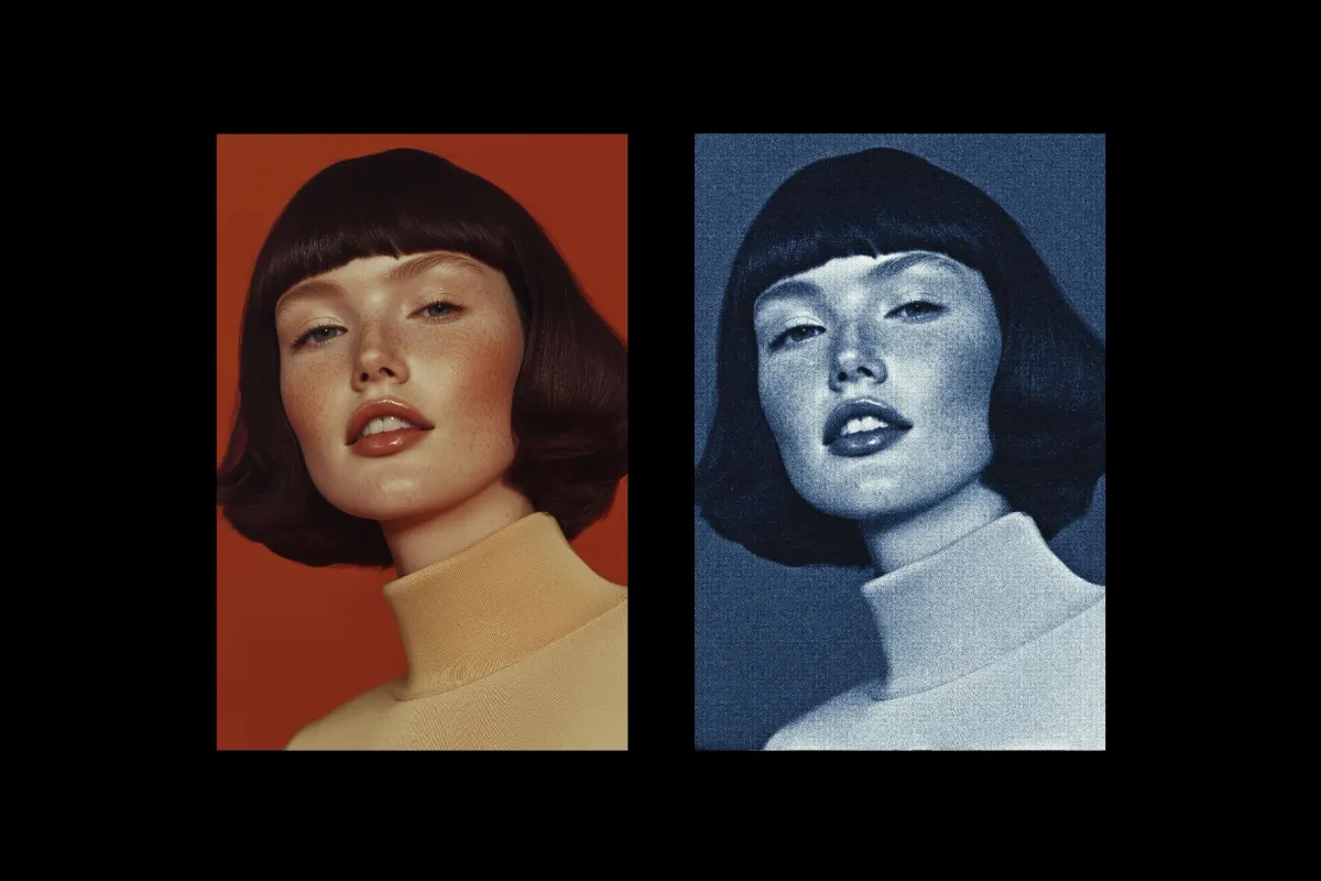 Faded Print Photo Effect