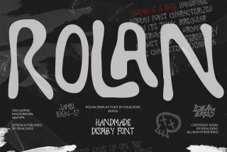 Rolan - Punk Display Font