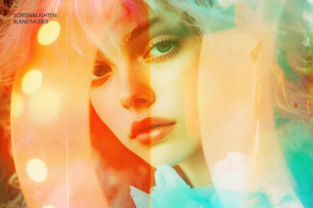 Light Leak Analogue Overlays