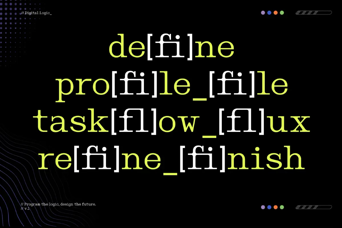Nickota - Monospace Serif Font