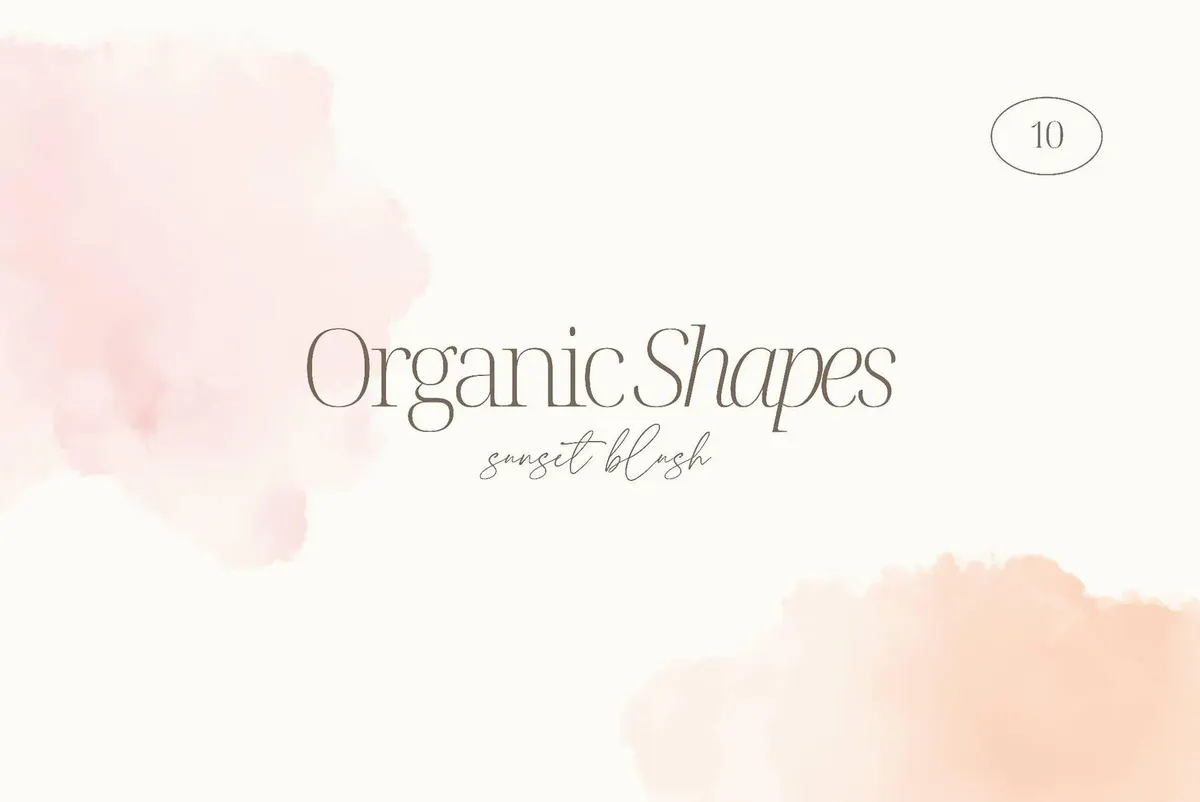 Soft Blush Watercolor Backgrounds