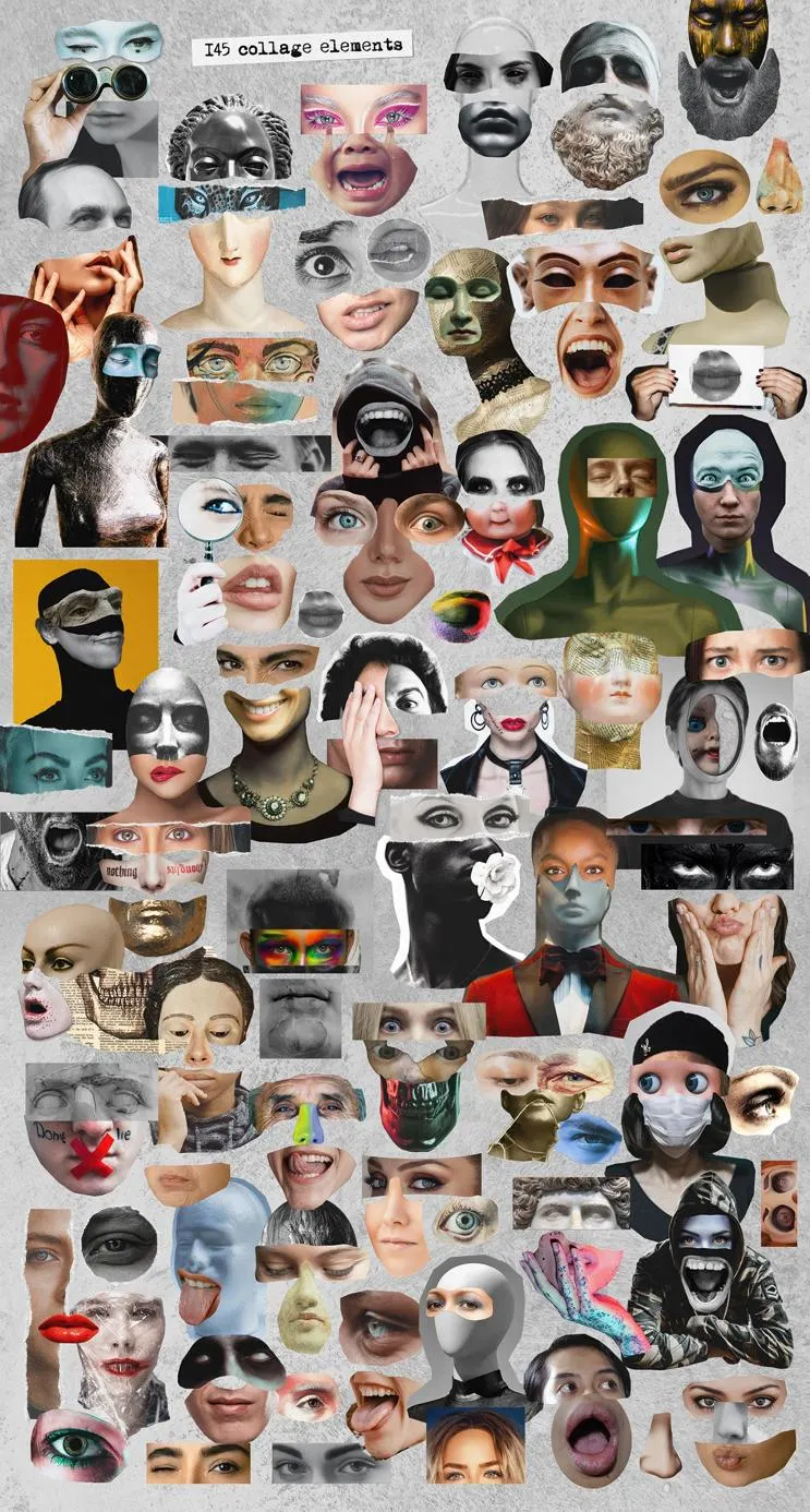 Emotions: Collage & Illustrations