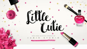 Little Cutie Script Typeface