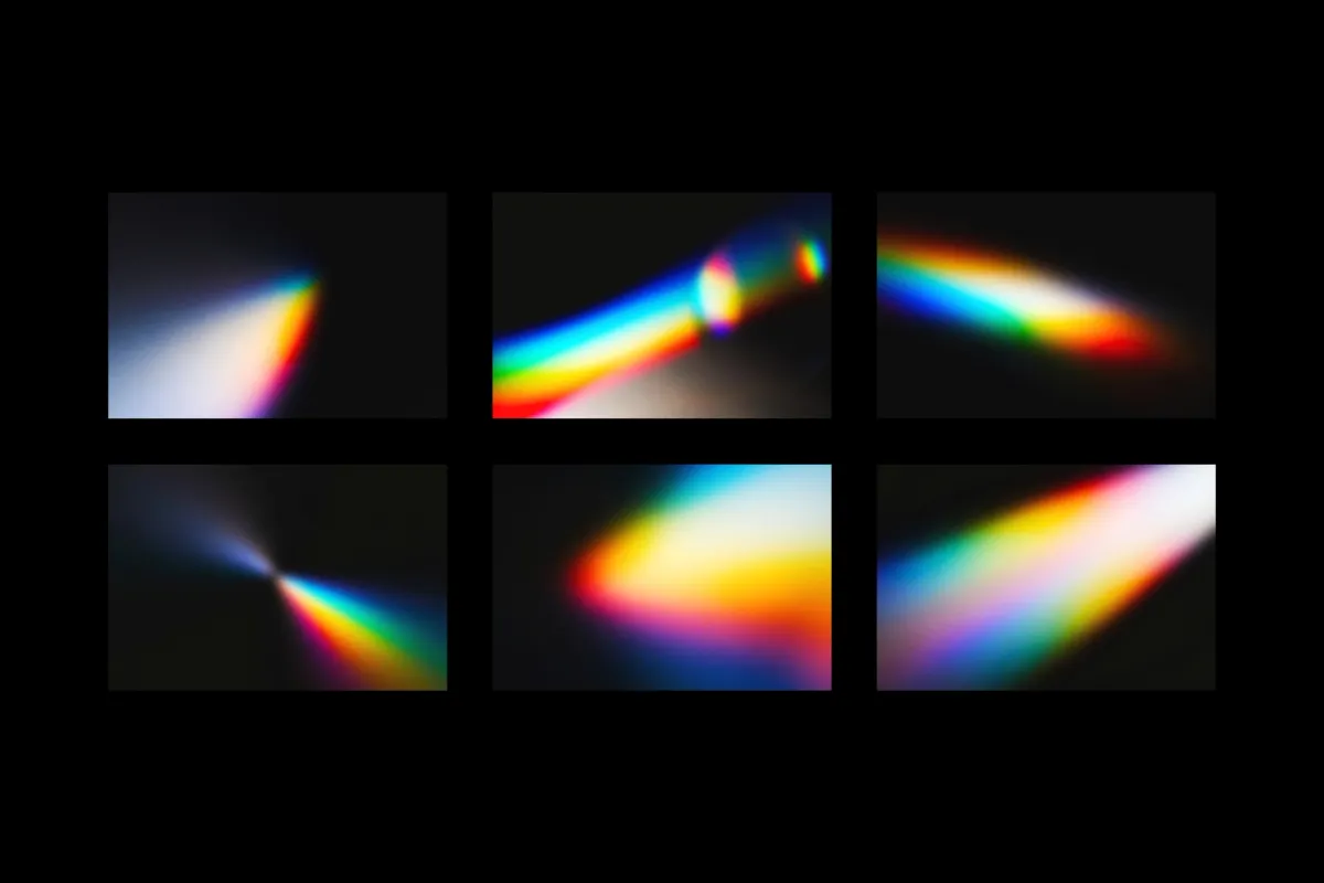 Rainbow Leaks Texture Collection