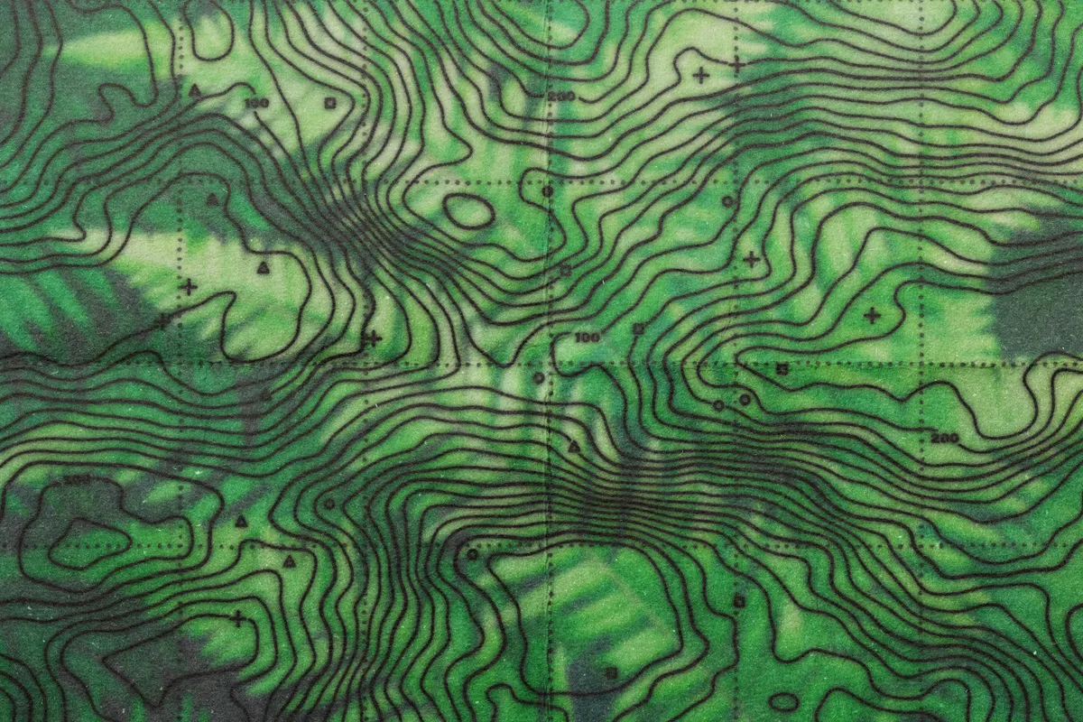 Topographic Map Patterns Collection