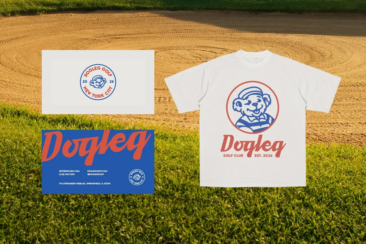 Retro Golf Club Mascot Bundle