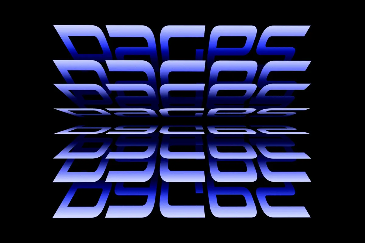 Layered Pages Text Effect
