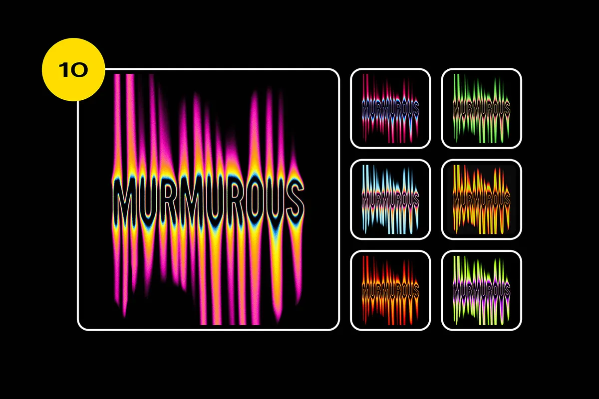 Liquid Text Effects Vol.1