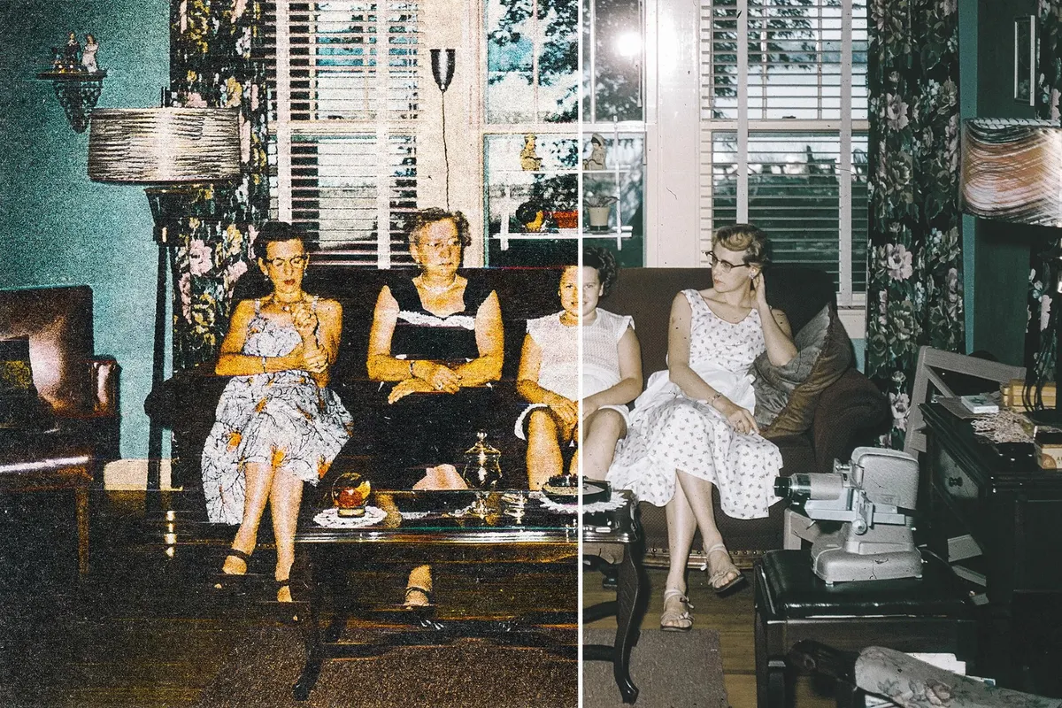 Colored Threshold Photo Effect