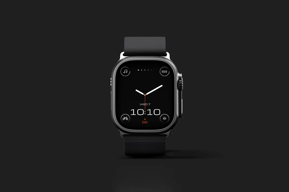 Apple Watch Ultra Mockup