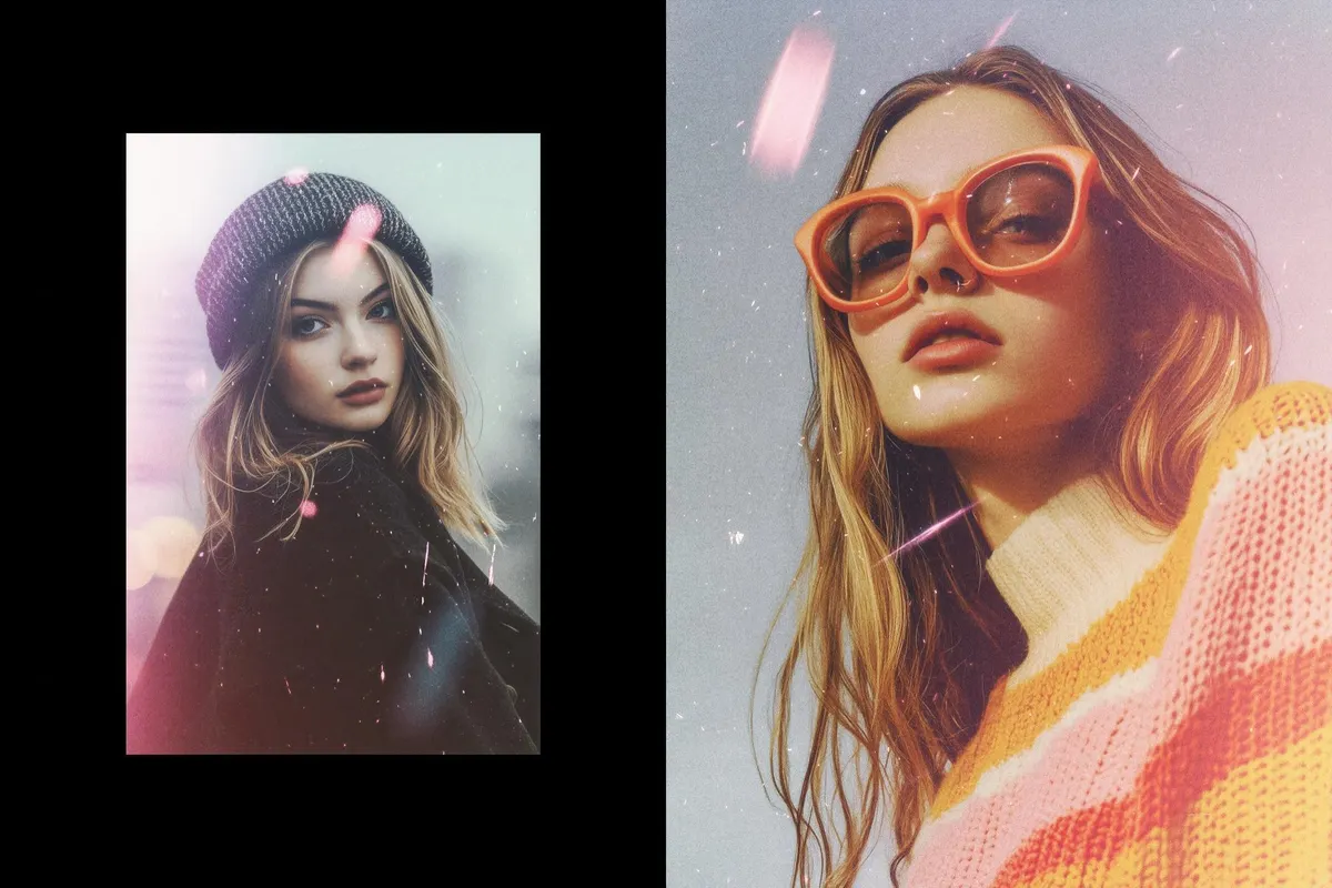 Light Leak Photo Effect