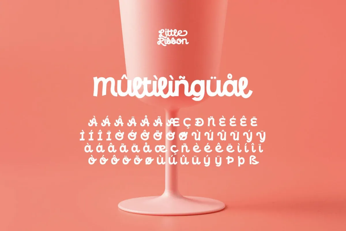 Little Ribbon - Cutie Font