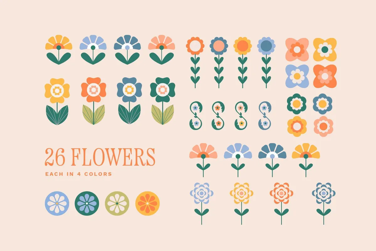 Blossom: Patterns, Shapes & Frames