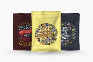 Pouch Packaging PSD Mockup