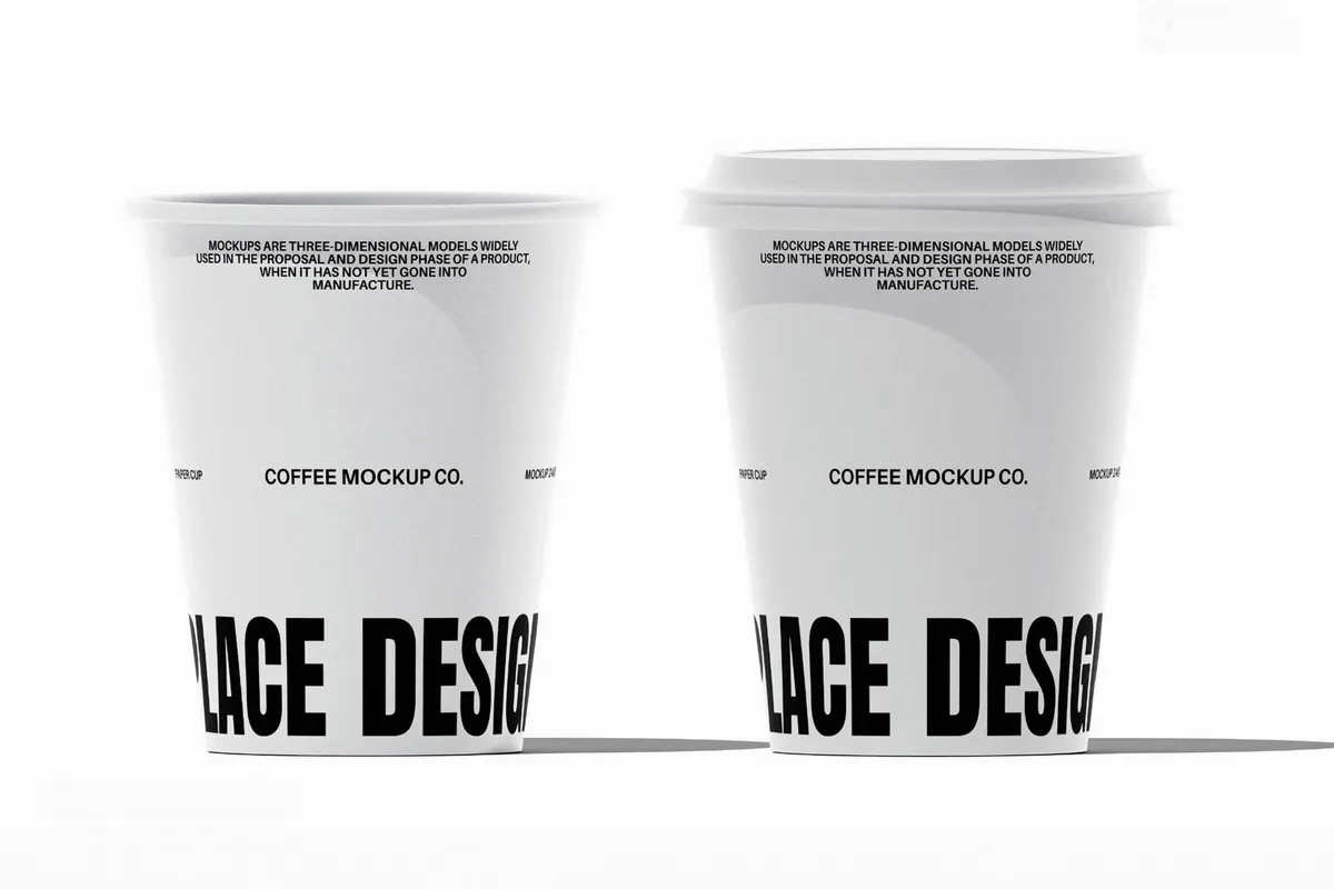Paper Cup Mockup