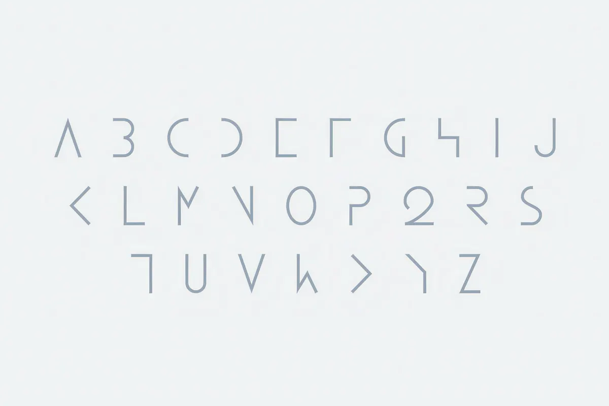 Ava - Space Tech Font