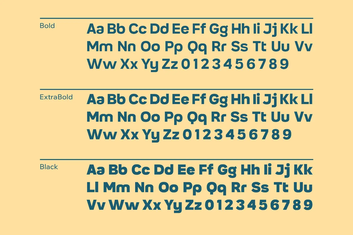 Ring Link Typeface