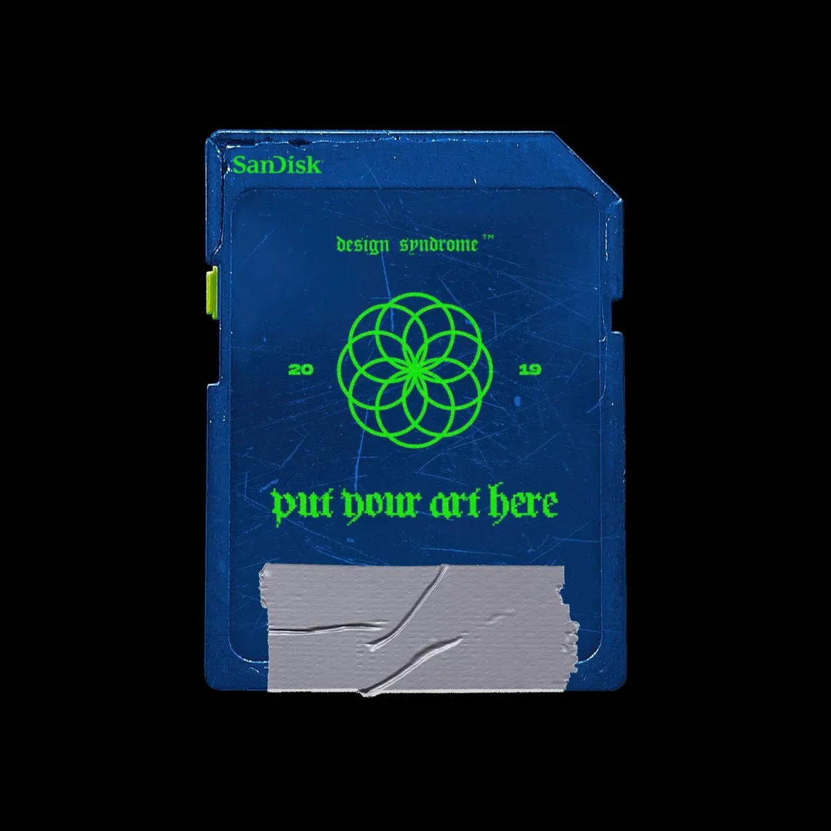 SD Card Mockup